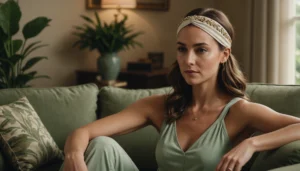 Élégance subtile : l'art de porter le bandeau pour cheveux
