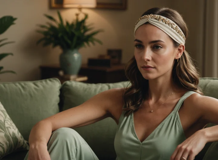 Élégance subtile : l'art de porter le bandeau pour cheveux