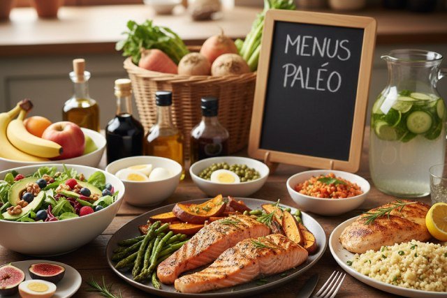 menus paléo