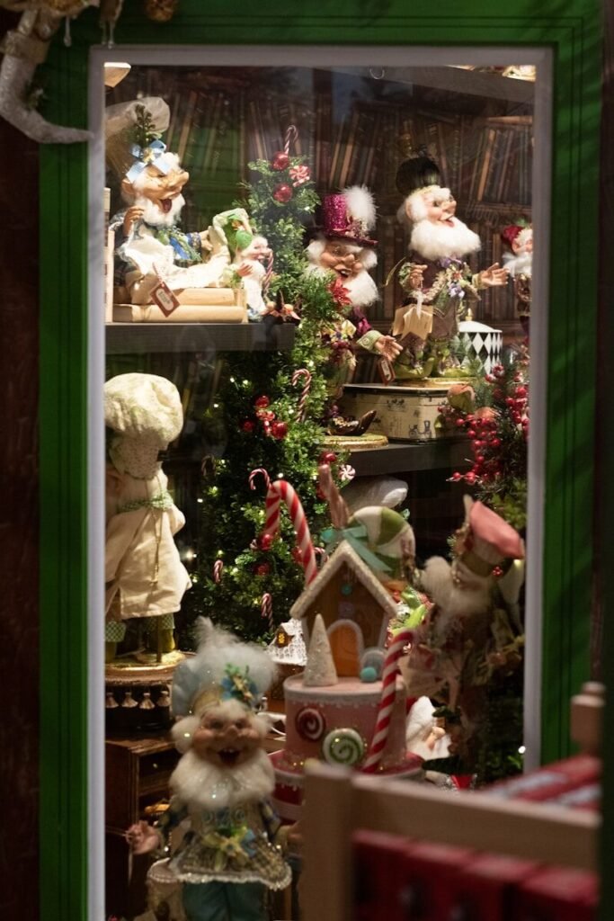 figurine de village de Noël