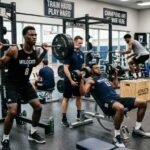 Musculation basketteurs