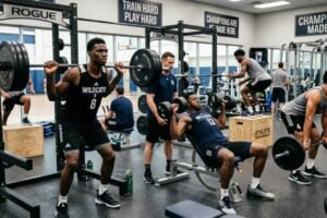 Musculation basketteurs